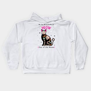 Cat Speech Meow Talk Kids Hoodie